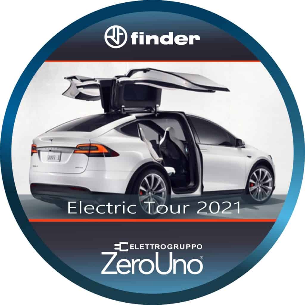 Finder Electric Tour 2021 Tesla || Elettrogruppo ZeroUno || Beinasco || TO ||tour finder con tesla da zerouno
